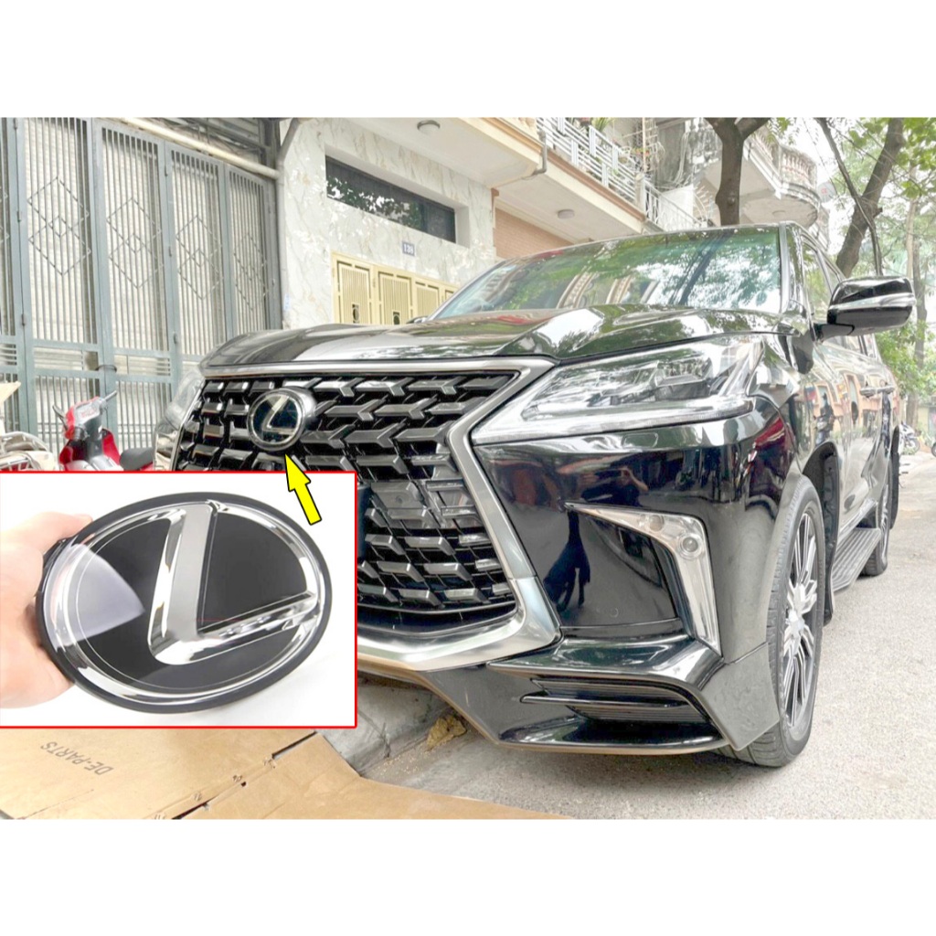 Logo 3D Lexus Mặt Ca Lăng LX570 2016 2017 2018 2019 2020 2021 2022 - Logo Lexus Ca Lăng Lexus LX570
