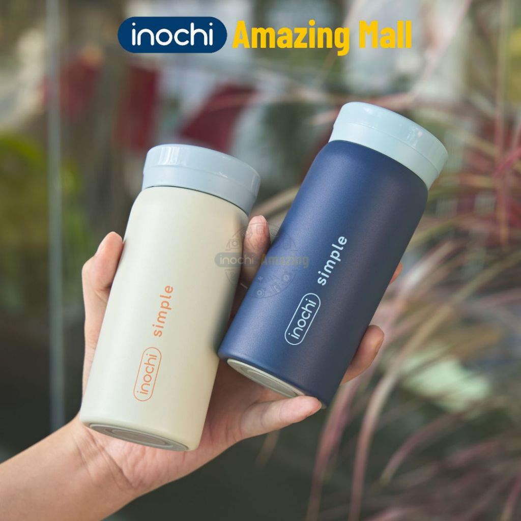Bình Giữ Nhiệt Mini Inochi Fuji Cylin 200ml Nhỏ Gọn, Đẹp Tinh Tế, Mang Đi Mọi Nơi Amazing Mall