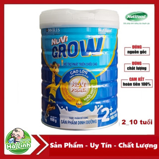  Sữa Bột Nuvi Grow 1+ 2+ thay thế Nuvita Grow Diamond 2+ 900g  Date 2026  