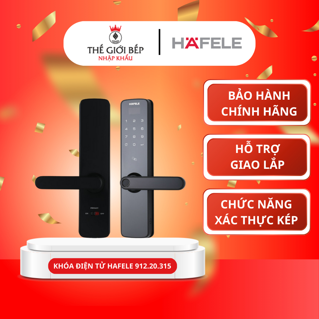 Khóa điện tử Hafele DL7100 - 912.20.315