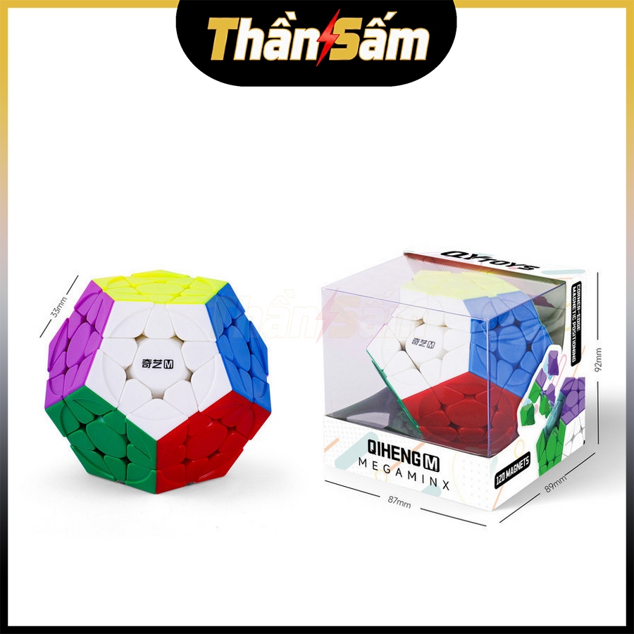 Rubik QiYi QiHeng S2 M Megaminx Stickerless Có Nam Châm Magnetic S2M Rubic Biến Thể Đồ Chơi Trí Tuệ