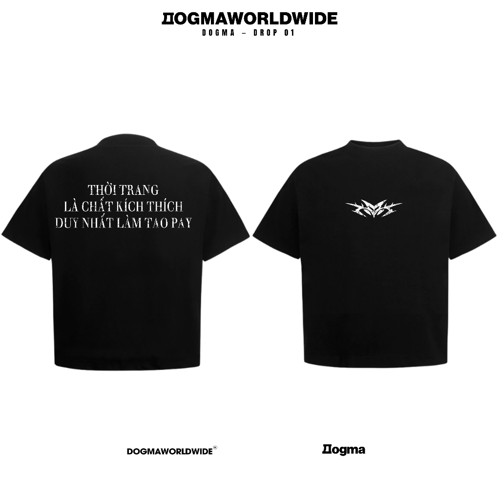 Áo thun | DOGMA VAIC'ALONE T-SHIRT BOXY