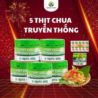  Combo 5 Hộp Thịt Chua Truyền Thống Trường Foods 180g Hộp - Chi Nhánh Hà Nội 