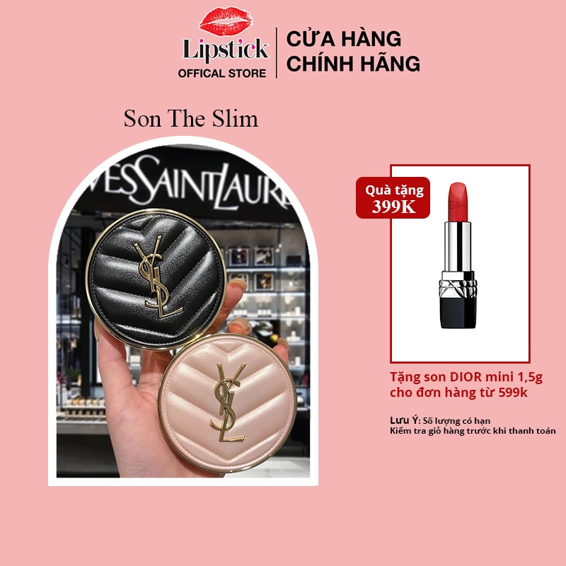 Phấn Nước  Le Cushion Encre De Peau Luminous Matte Cushion Foundation 14g