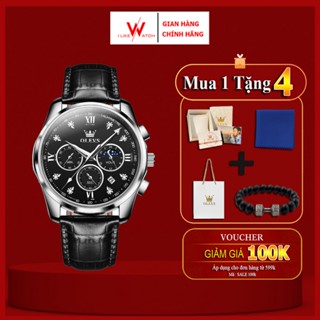 ĐỒNG HỒ NAM OLEVS THẠCH ANH,ĐỒNG HỒ ĐEO TAY CAO CẤP CHÍNH HÃNG CHỐNG NƯỚC,MẶT DẠ QUANG SANG TRỌNG