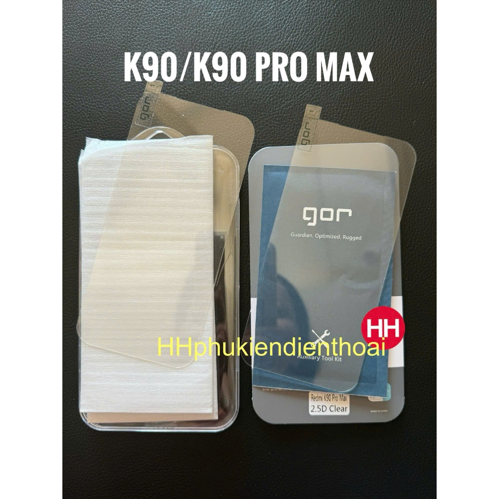 Kính cường lực Xiaomi Redmi K90 Ultra, K90 Pro Max, K90 Max, K90 GOR phủ nano ,trong suốt
