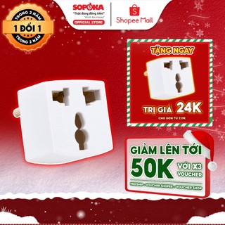  Đầu Nối Đa Năng Chuyển Nguồn 1200W SOPOKA P6A P7 Chống Tuột Phích Chịu Nhiệt Bảo Hành 2 Năm 