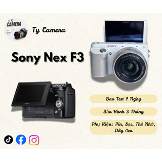 Máy ảnh Sony Nex F3 mới 96-98% đẹp không lỗi (kèm full phụ kiện)