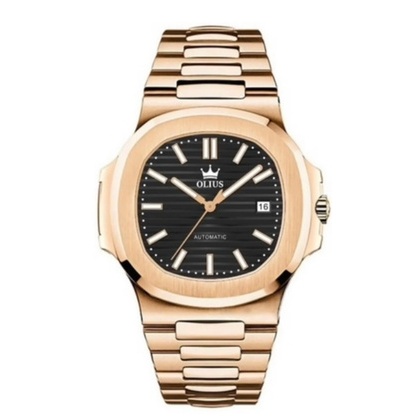 OLIUS Đồng Hồ Cơ Nam Olius PT - 8215 Miyota 8215 Thép Không Gỉ 316L Kính Sapphire Chống Nước 10 ATM 