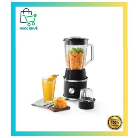 Máy xanh sinh tố Lock&Lock High Speed Blender 220-240V, 50/60Hz, 600W - Màu đen EJM376BLK