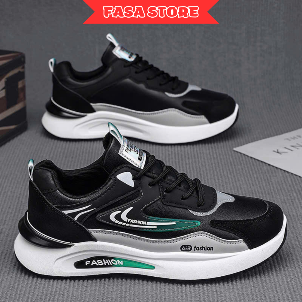 Giày Thể Thao Nam FASA STORE Mới 2026 – Đế Êm Chống Mỏi, Đi Làm Đi Chơi Mỗi Ngày, Phối Màu Đẹp