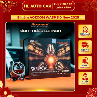  Bi gầm Led AOZOOM WASP phiên bản 2025 công suất 45-55W nhiệt màu 4500k bảo hành 3 năm giá 1 đôi  