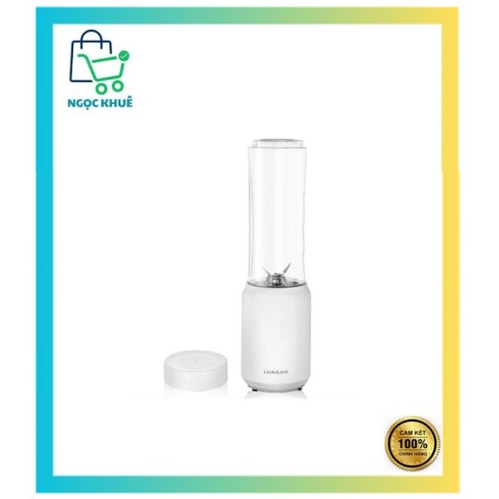 Máy xay sinh tố Mini blender Locknlock 220-240 V, 50/60 Hz, 150 W, 280 ml - Màu trắng EJM433WHT