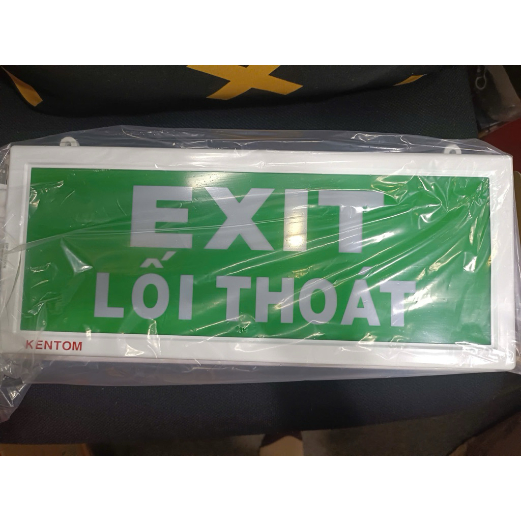 Đèn exit  lối thoát  Kentom 1 mặt KT110