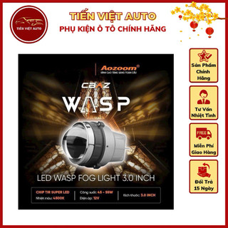  Bi led gầm AOZOOM WASP 3.0 inch New 2025 công suất 45 55W nhiệt màu 4500k bảo hành 3 năm giá 1 đôi  
