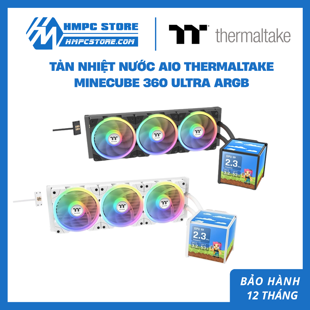 Tản Nhiệt Nước AIO Thermaltake MINECUBE 360 Ultra ARGB