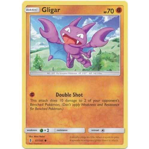[Thẻ bài Pokemon TCG] Gligar - 67/145 - Common