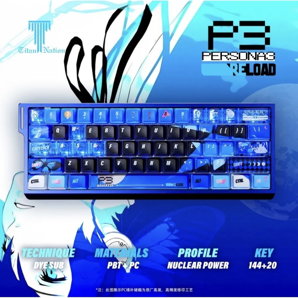 Keycap Bàn Phím Persona 3 Reload