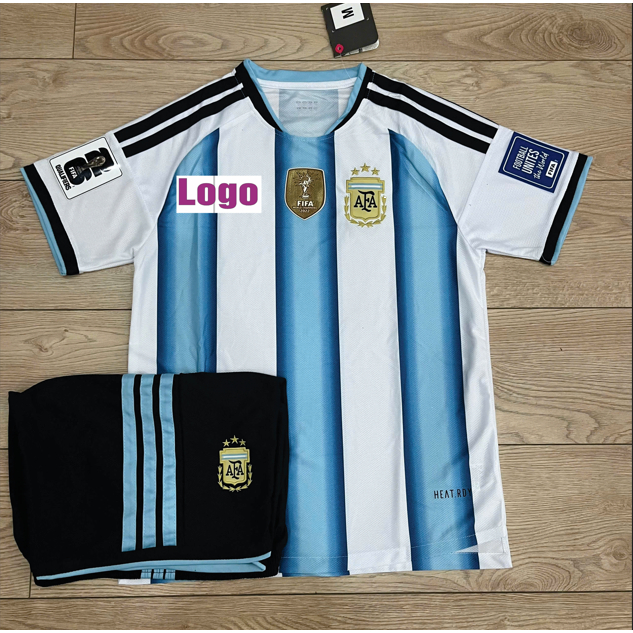 Bộ Quần Áo Bóng Đá ĐTQG Argentina 2026, Áo Đội Tuyển Argentina Worldcup 2026 Chuẩn Thi Đấu, Vải Thái