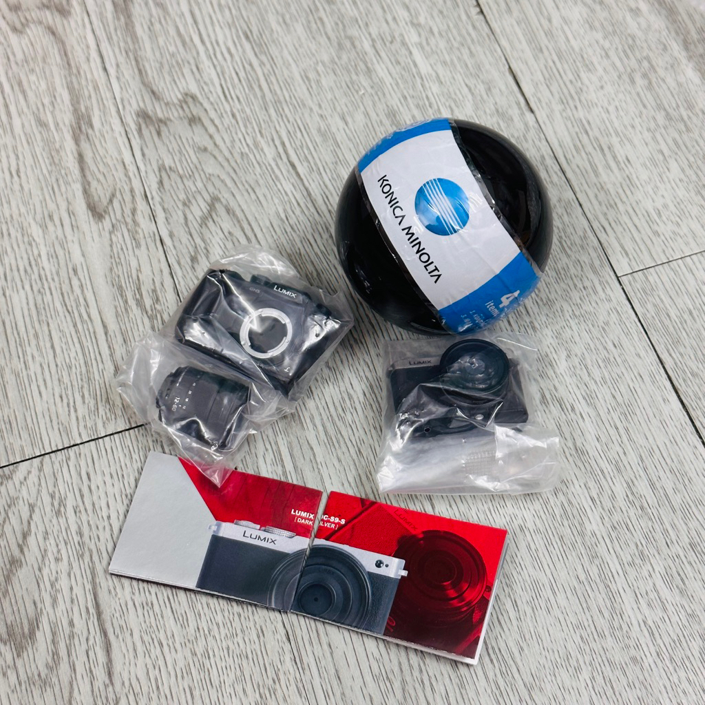 [GIAO NGẪU NHIÊN] GASHAPON GACHA Trinkets máy ảnh KONICA MINOLTA - LUMIX mô hình đồ chơi móc khoá đi