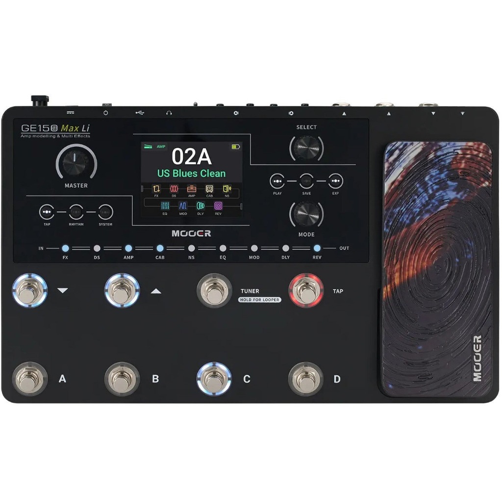 Pedal Guitar Mooer GE150 Max Multi Effects