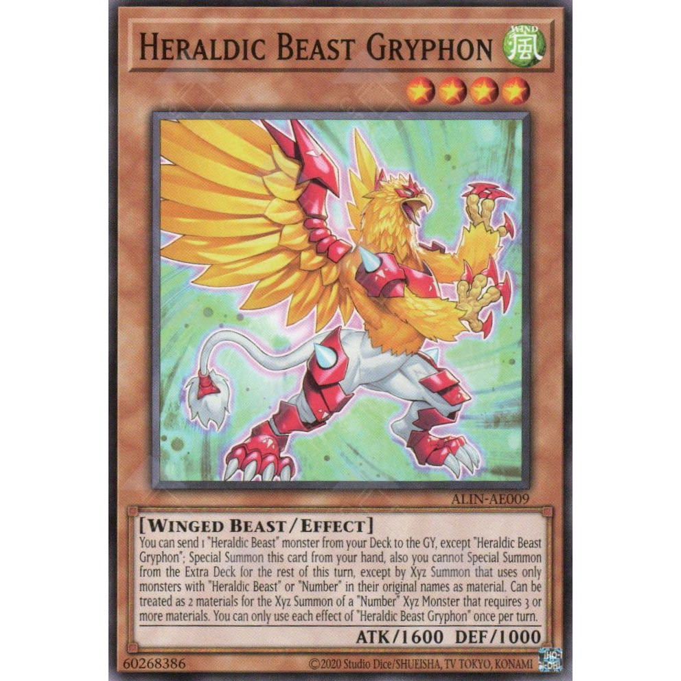 Heraldic Beast Gryphon - Common AE - ALIN-AE009
