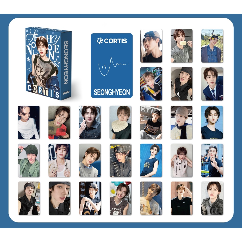 Set 55 lomo card CORTIS - SEONGHYEON 2026