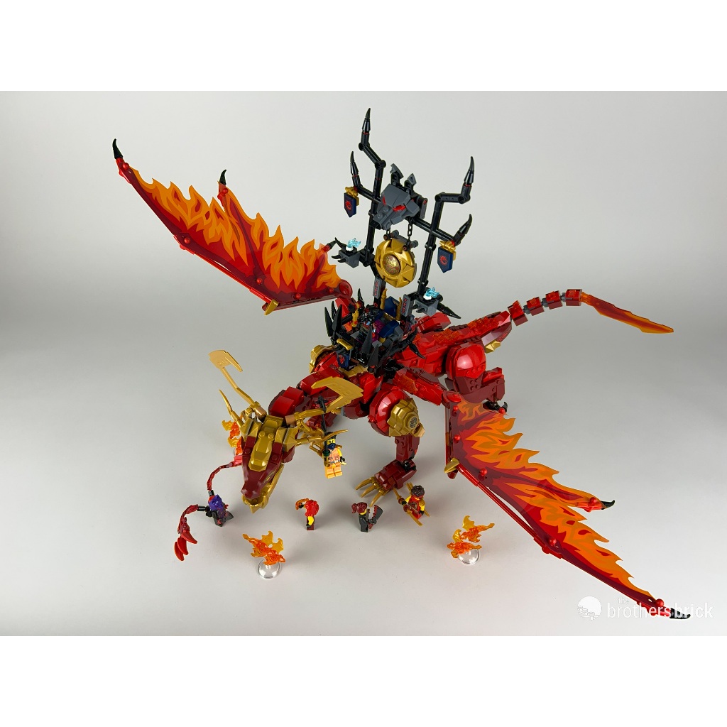 [Mới - Có Sẵn] Đồ chơi sưu tầm rồng thần bóng đêm 71822 - Mới