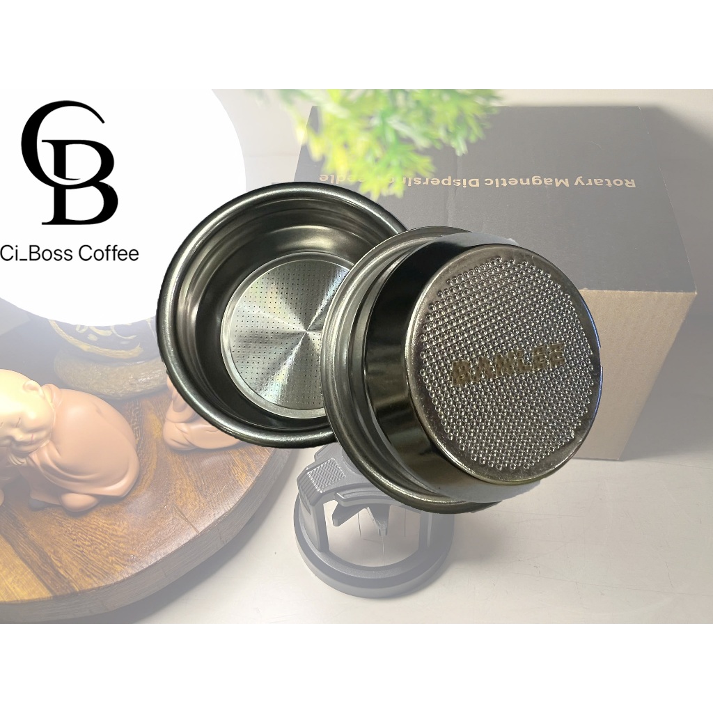 Giỏ Lọc Cà Phê BANLLE 58mm Bằng Thép Không Gỉ Titanium.Giỏ lọc thay thế cho máy pha cầm tay PCM03S-M