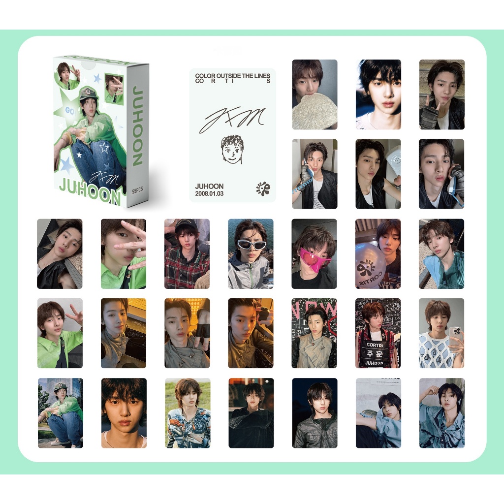 Set 55 lomo card CORTIS - JUHOON 2026