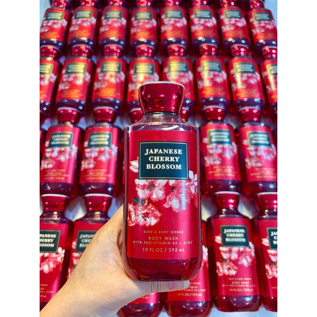Sữa tắm dạng gel mùi hoa anh đào  - BBW - Bath & Body Works Japanese Cherry Blossom