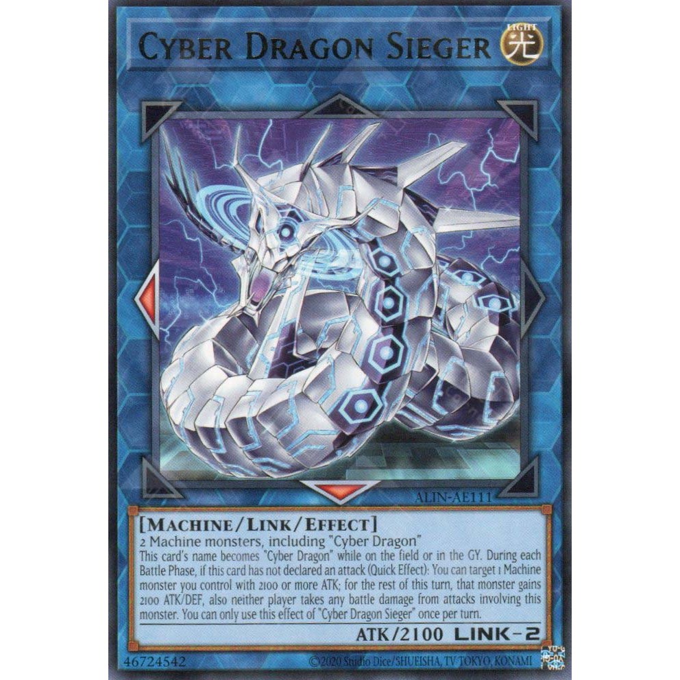 Cyber Dragon Sieger - Rare AE - ALIN-AE111