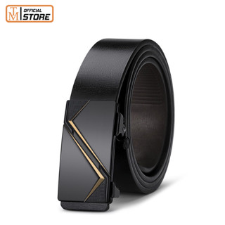 Thắt lưng nam da cao cấp khóa kim loại tự động không gỉ, dây luồn trong TL70