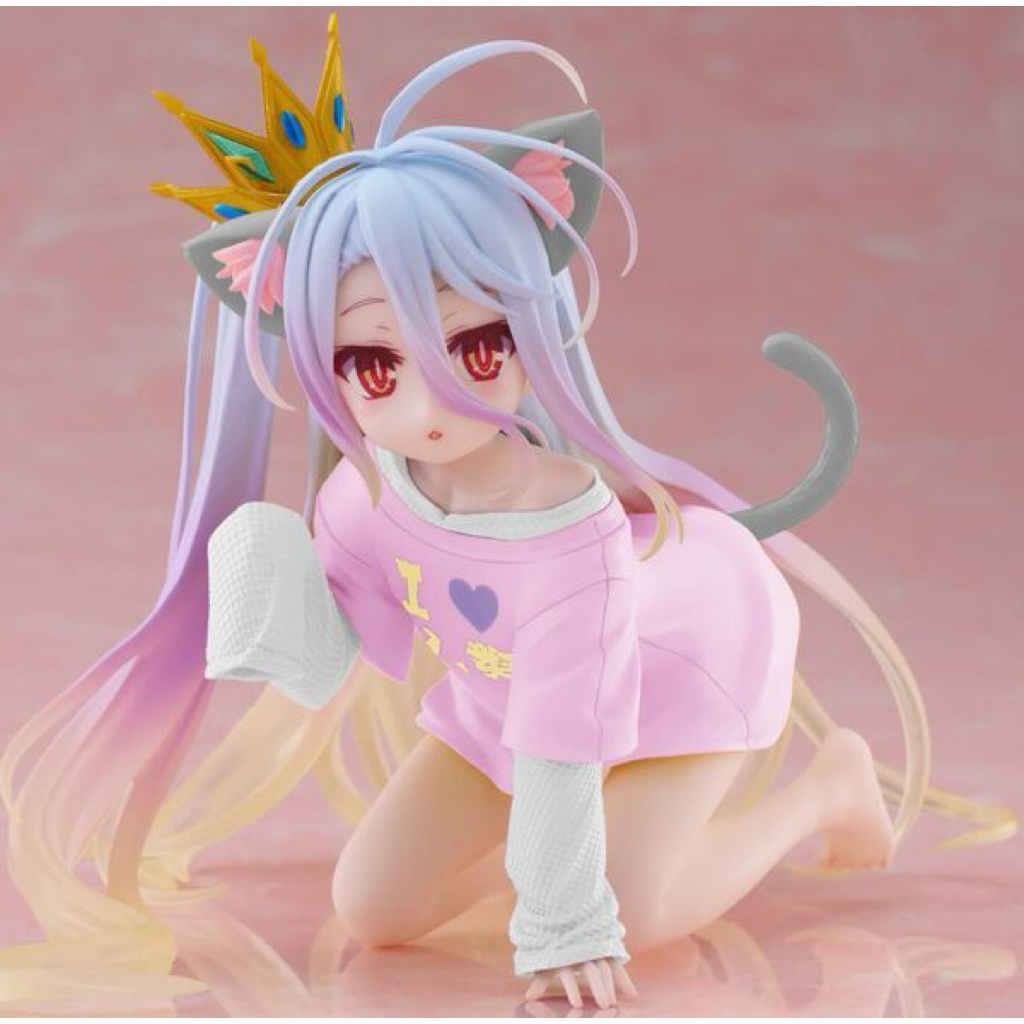 Mô hình No Game No Life - Shiro Desktop Cute Figure Renewal Ver chính hãng Taito