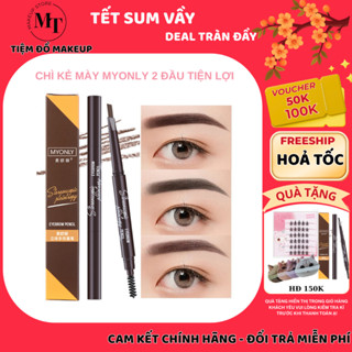 Chì kẻ mày MYONLY siêu mảnh lâu trôi lên màu đẹp | MT MAKEUP STORE