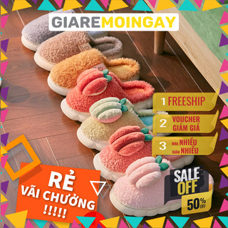[GRMN-A129] Dép Bông Mang Trong Nhà - Giữ Ấm Chân, Chống Trơn Trượt Dành Cho Nữ Giaremoingay6868