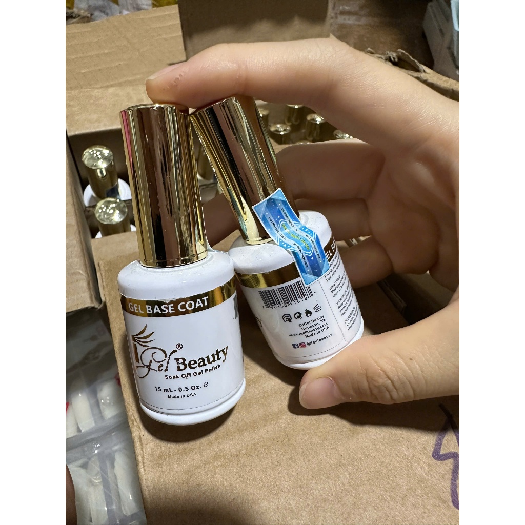 Base top IGEL USA Chính Hãng , Base Top Igel Siêu Bóng , Siêu Bền - Chai 15ml