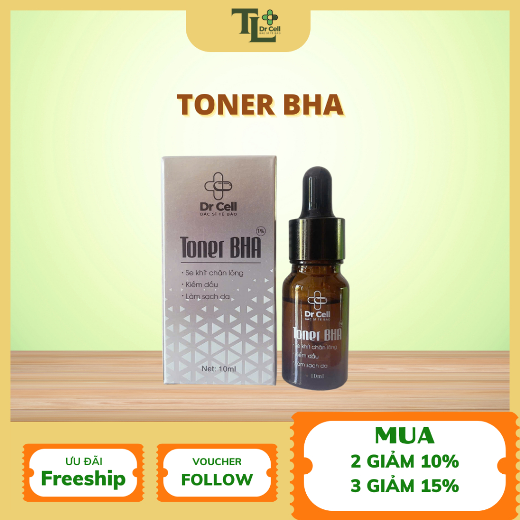 Toner BHA Dr Cell 10ml (Exp: 05/04/2026)