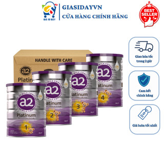 (Date 2027)(Thùng) Sữa Bột A2 Platinum New Zealand Số 1,2,3,4 Hộp 400g, 900g - Sữa Bột Công Thức