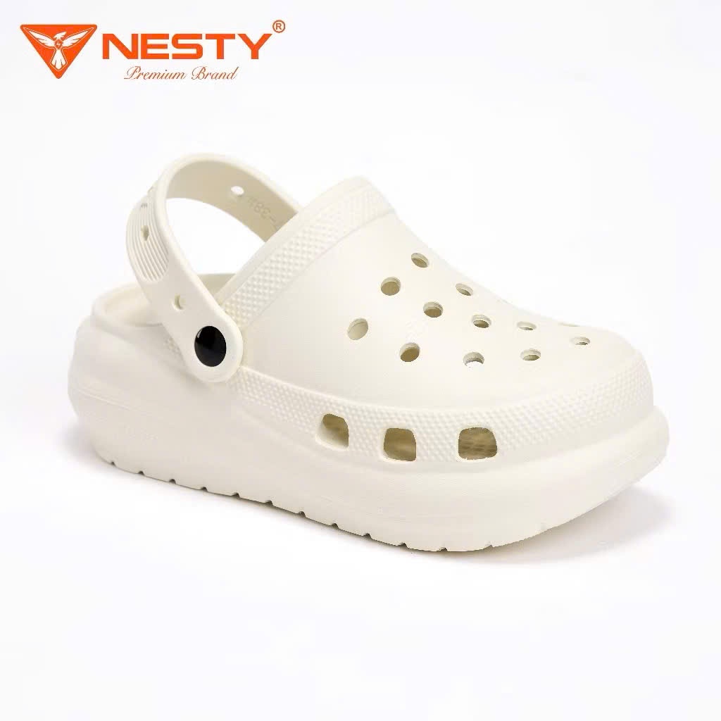 [Chính Hãng] Dép Sục Đế Cao Tặng Kèm 8c Chram Đúc Nguyên Khối Nhãn Hiệu NESTY
