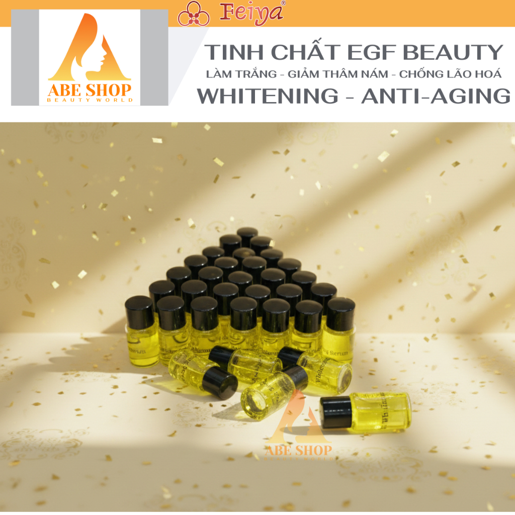 Serum FEIYA Whitening EGF 5ml – Phục Hồi Da, Tái Tạo Tế Bào, Chống Nhăn, Cấp Ẩm, Cân Bằng pH