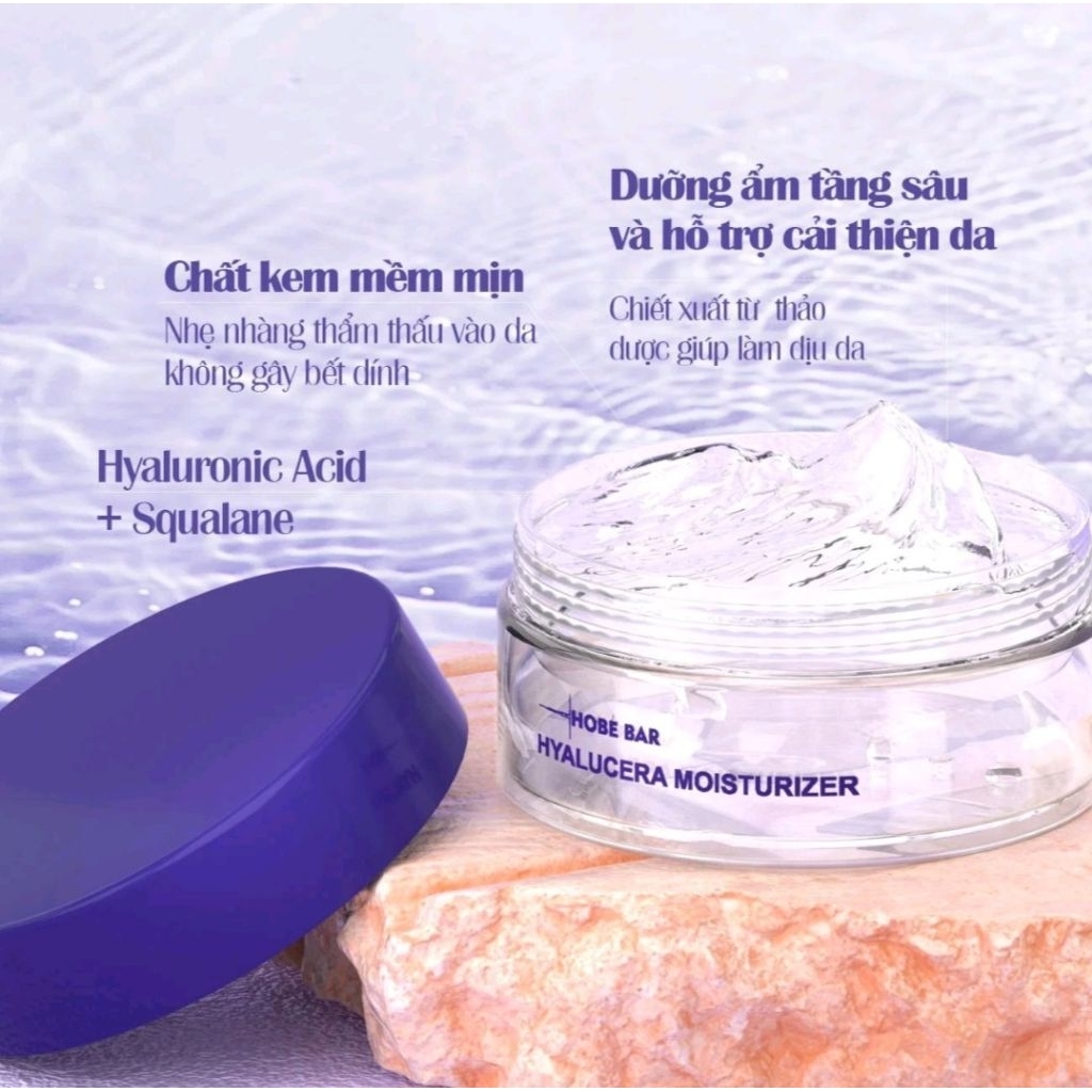 Kem dưỡng ẩm Hobebar 55g cấp ẩm cho da