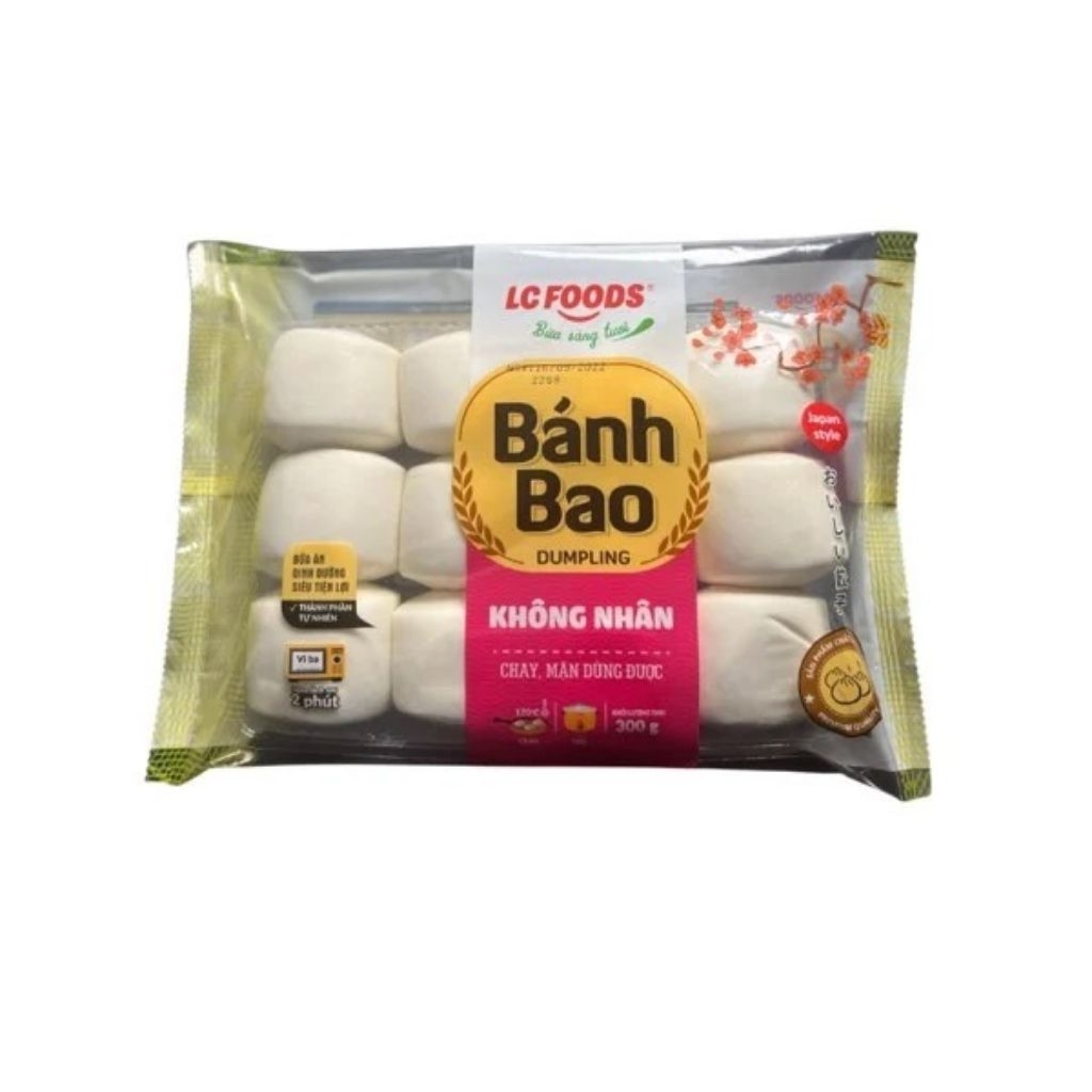 Bánh bao không nhân LC Foods