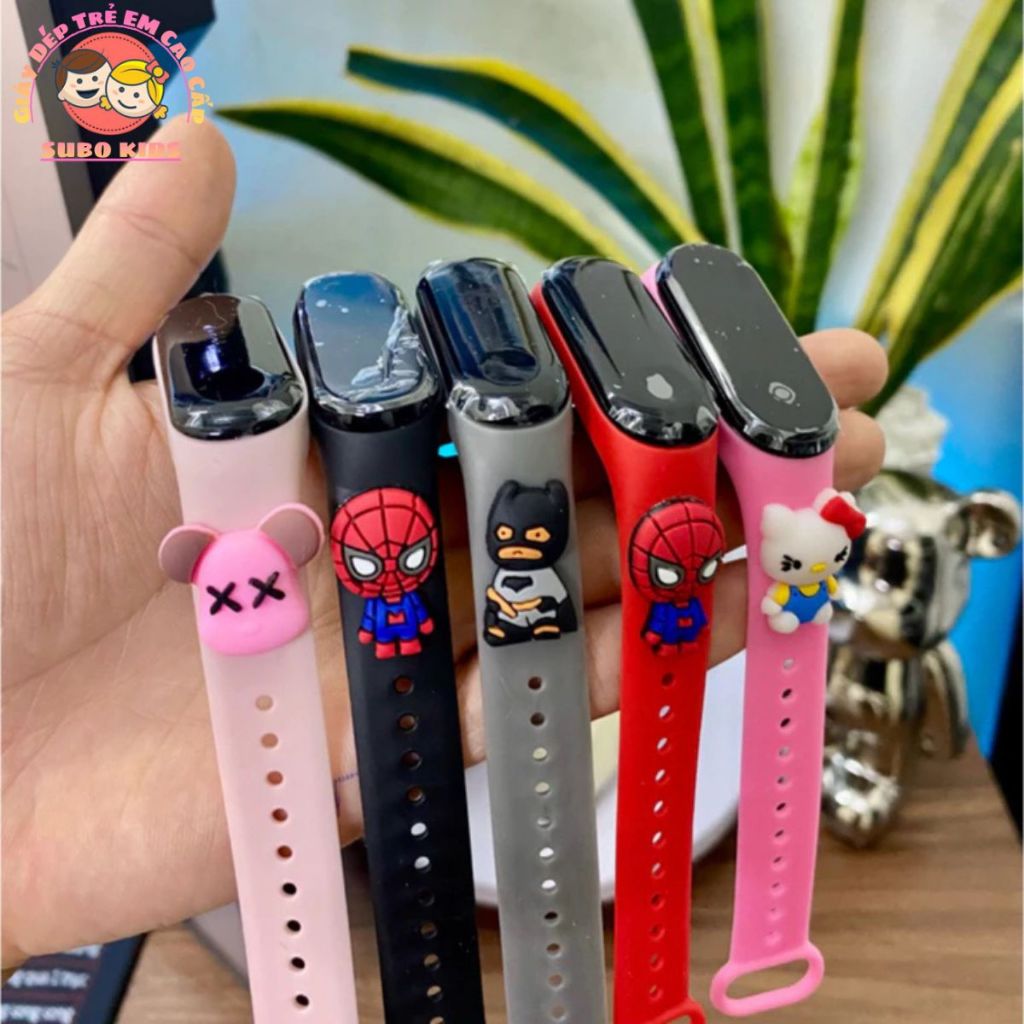 ĐỒNG HỒ LED ĐIỆN TỬ HOẠT HÌNH DỄ THƯƠNG DÀNH CHO BÉ TRAI VÀ BÉ GÁI