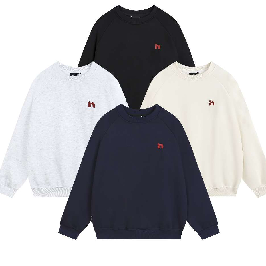 Áo sweater JULIDO chất vải nỉ hai da mặc được bốn mùa