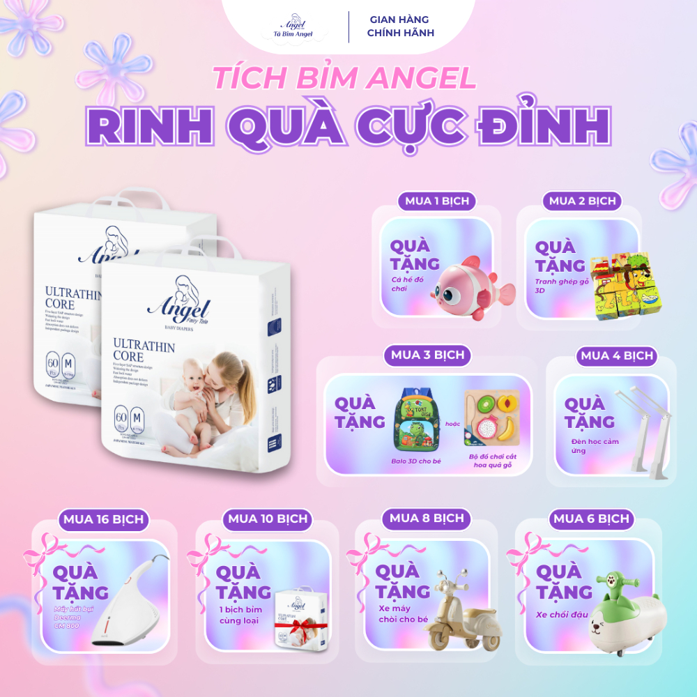 Tã Dán ANGEL Ultrathin Core full size