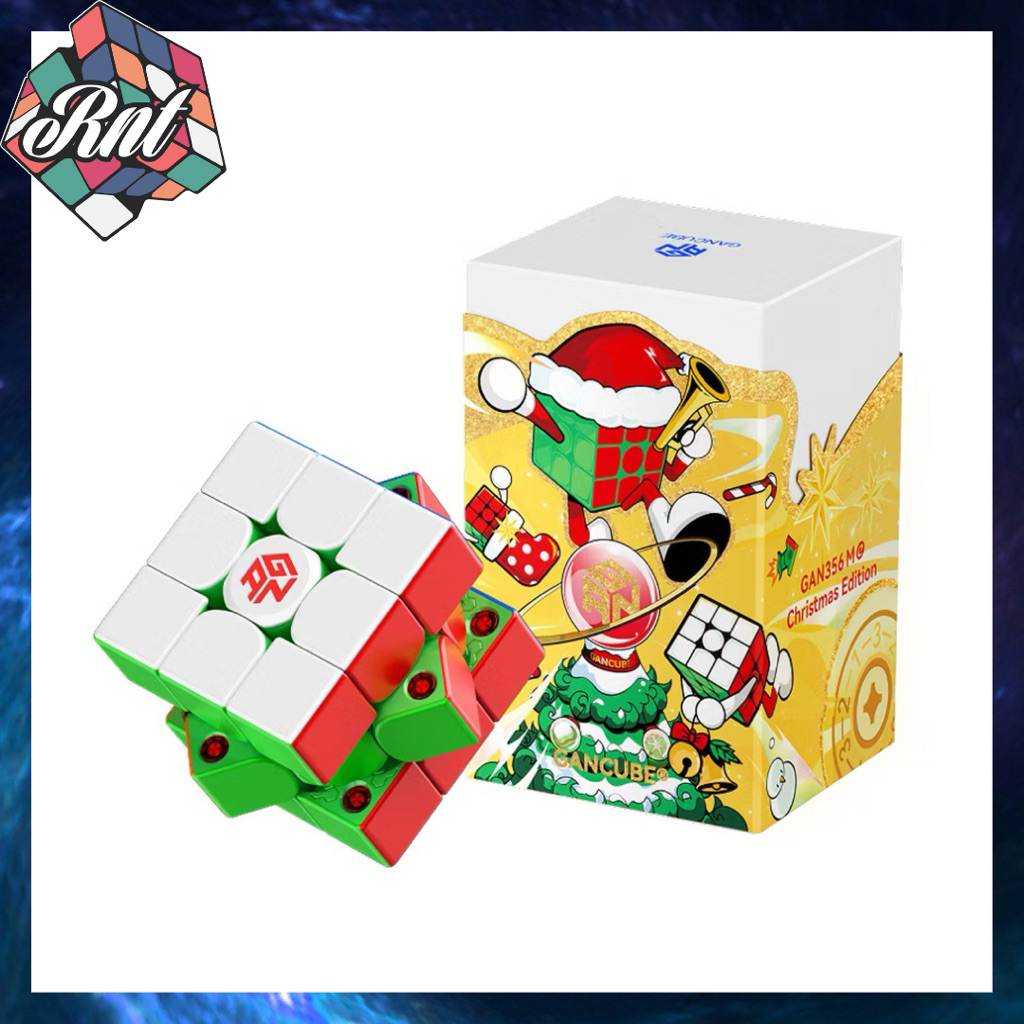 Rubik Gan 356 ME CHRISTMAS EDITION phiên bản giáng sinh có nam châm
