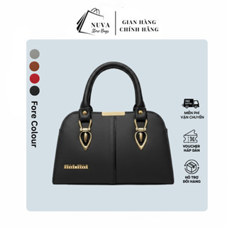 Túi Xách Nữ Công Sở Da PU Khóa Vàng Thanh Lịch _A27