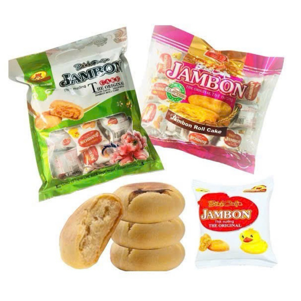 Bánh cuộn Jambon Thịt Nướng Thơm Ngon 400g