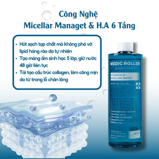 Tẩy trang Medic S _ Medic Roller 400ml